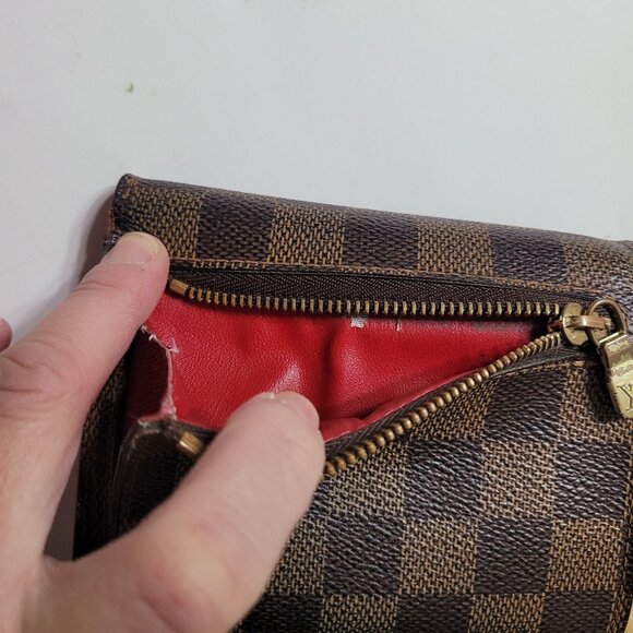 Louis Vuitton Brown Damier Ebene Canvas Koala Compact Wallet - Picture 8 of 12